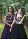 KA 1065 Faux Blooming Wedding Wear Gown Catalog